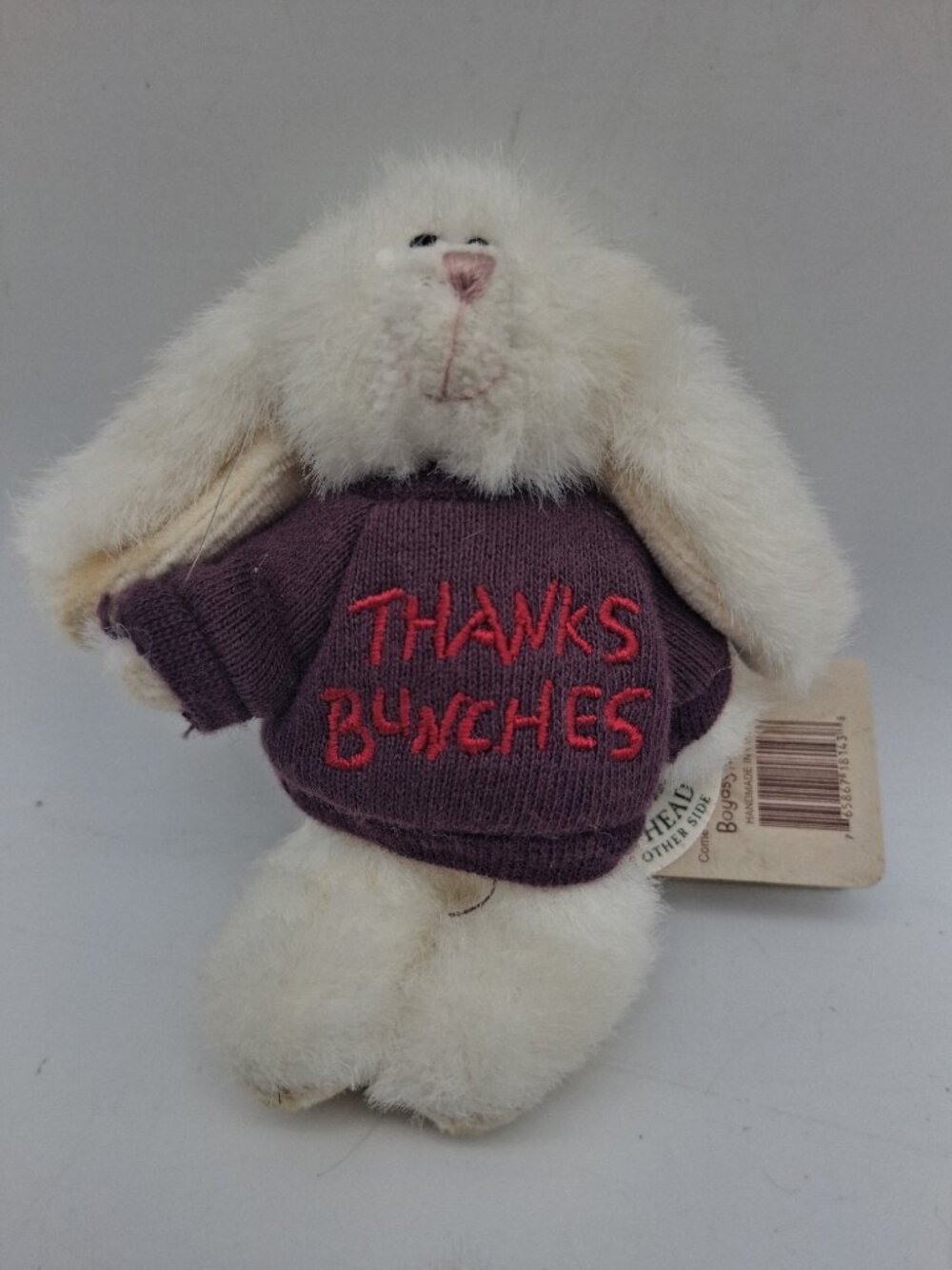 Boyds Bears Archive Collection Bunny Rabbit  Thanks Bunches 4" Jointed with Tag